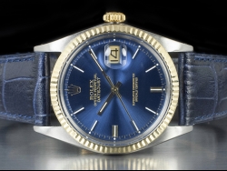 Rolex Datejust 36 Blu Blue Jeans Gold And Steel 1601